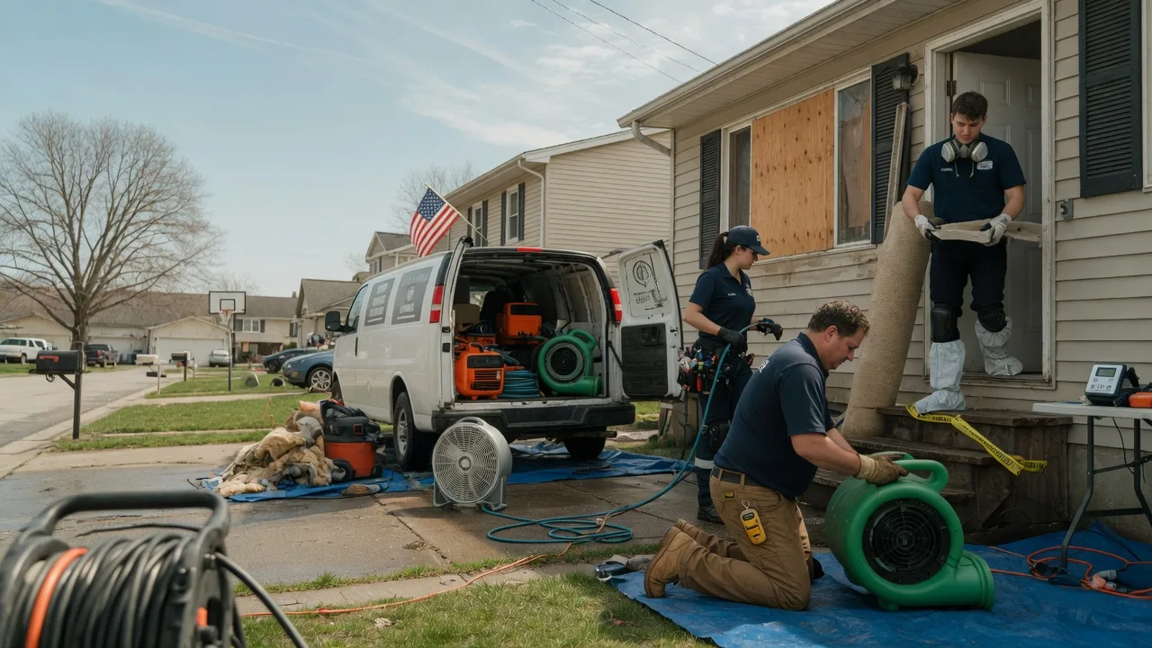 Water Damage Restoration in Clayton, MI near me